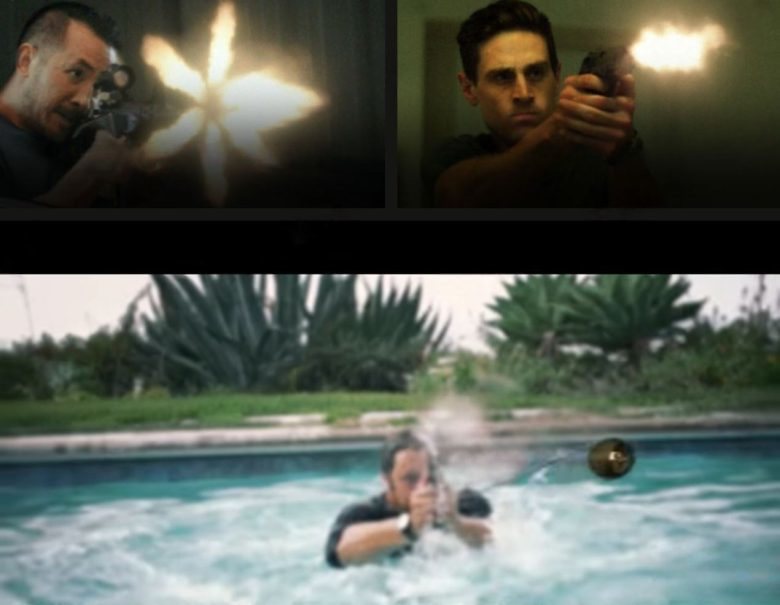 46组4K蓝光枪火枪口闪光火光特效视频素材 百度网盘下载-早彩素材网