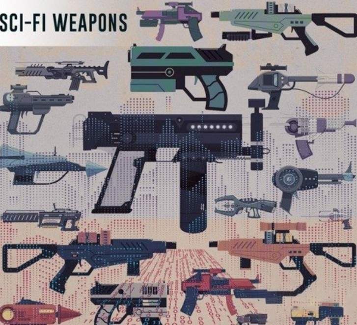 【160款】科幻武器激光枪射击游戏SFX背景声音音乐音效素材